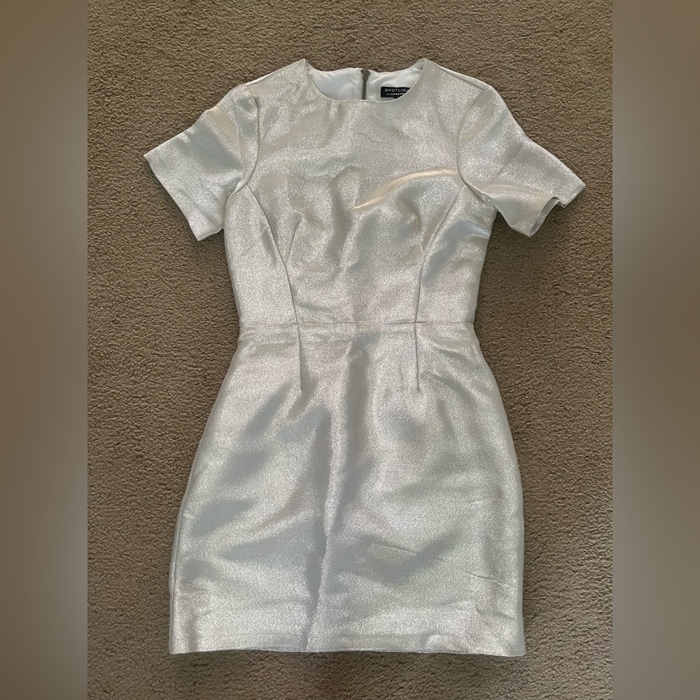 Shimmering Gold Mini Dress Size 6UK but fits like a Size 0/2 US